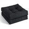 Set of 2 Outdoor Indoor Chair Cushions with Thick Cotton Filling and Reversible Design